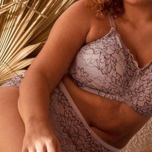 Montelle set 32H wireless bra + boyleg briefs